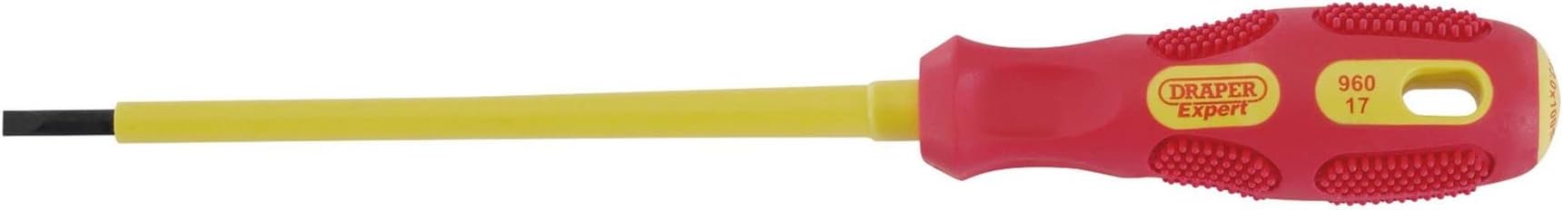 Draper Expert 69212 3 mm x 100 mm Fully Insulated Slotted Screwdriver