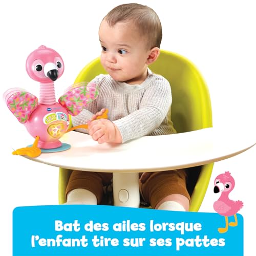 Peluche interactive Vtech Baby Flamingo Rigolo - vue 6