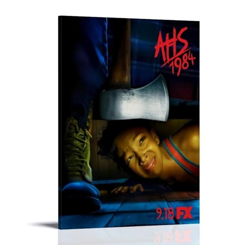 LaFegoude AHS 1984 Movie Poster decorativo da parete, per soggiorno, camera da letto, decorazione moderna per la camera da letto, 40 x 60 cm