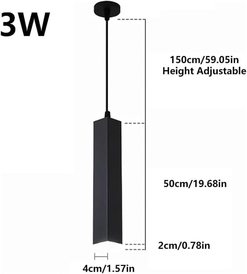 Lámpara de techo colgante LED para iluminar la isla de cocina 5
