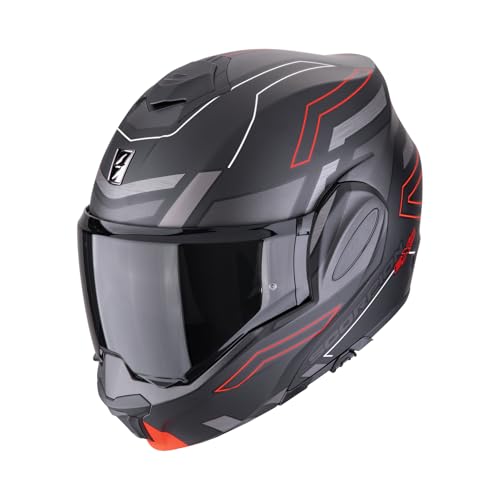 Casque Scorpion Exo-Tech Evo avec mentonnière pivotante 180° Conquer L - 2