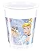 Produktbild Ciao Procos 85687  Becher Kunststoff Disney Princess Cinderella (200 ml), 8 Stück, blau