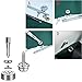 120-Pieces Stainless Steel Marine Grade Canvas and Upholstery Boat Cover Snap Button Fastener Kit with 2Pcs Setting Tool