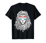 Luxembourg Flag Lion Shirts For Women Men Kids