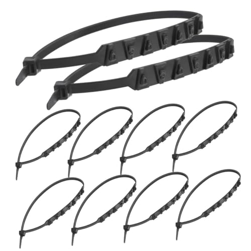 TOYANDONA Universal Electric Bike Snow Tire Chains 12pcs Anti-slip Wheel Chains for Motorcycles and Scooters for Snow and Ice Driving in Winter