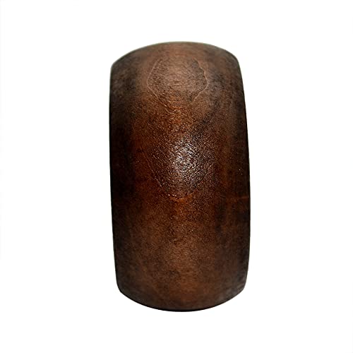 Caiyao Boho Wooden Bracelet Multi-Colored Wide Chunky Bangle Bohemian Jewelry Wood Wristband For Women-Brown thumb #3