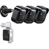 Mamerry 3-Pack Blink Outdoor Camera & Sync Module 2 Wall Mount with Outdoor 2nd/3rd/4th Gen & 2K+ (Black)