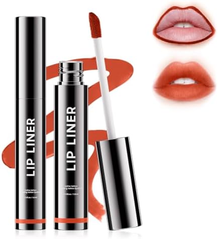 Peel Off Lip Liner Highly Pigmented Lip Stain Long Lasting Waterproof Coral