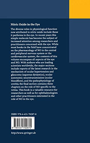 Nitric Oxide in the Eye