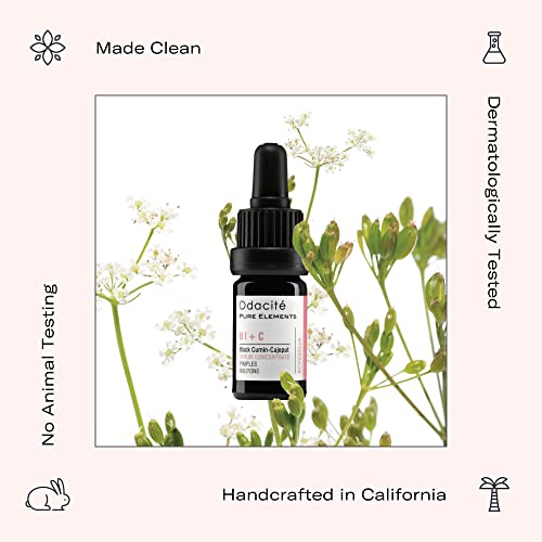 Odacité Face Serum & Acne Mask, Pore Cleanser Facial Oil For Skincare - Bl+C, Black Cumin & Cajeput Glow Recipe - Purifying Facial Serum With Vitamin A & Natural Ingredients - 0.17 Fl. Oz #TOP6