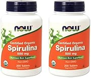 2個セット スピルリナ 500mg 200粒 [海外直送品]