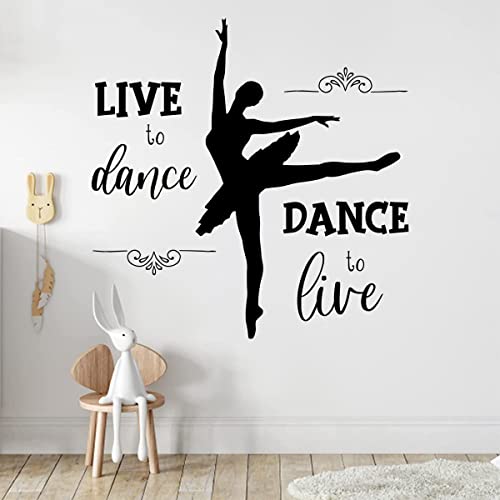 Vinilos Decorativos Dancing Girls para Pared 12x14 pulg miniatura 3