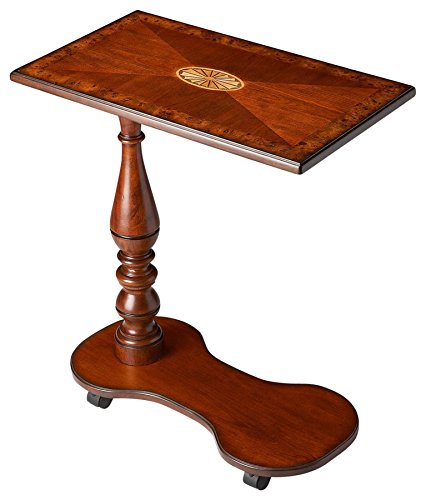 Butler Mabry Olive Ash Burl Mobile Tray Table #TOP18