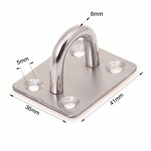 Image of COTOWIN Stainless Steel Heavy Security Hasp (5-inch)