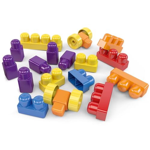 Brinquedo Para Montar Box Block com 19 Peças Dismat