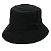 SIGGI Womens Bucket Cord Sun Summer Beach Hat Narrow Brim Ladies Foldable UPF50+ Black
