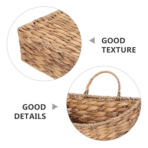 Cesta colgante de ratán para decorar las paredes de tu jardín con estilo 4
