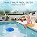 Pool Alarm, Pool Alarm for Inground & Above Ground Pools, Loud Pool Safety Alarms on Home and Pool Units, Helps Protect Kids or Pets, Easy Installation with Adjustable Sensitivity