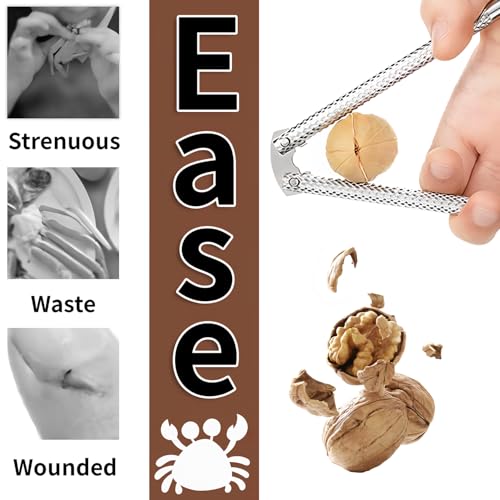 Nut Cracker Set,Stainless Steel Nutcracker Tool for Lobster or Crab Cracker - Image 5