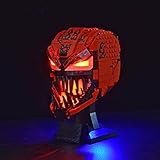 El juego de luces se utiliza para el modelo Spider-Man Carnage (modelo no incluido).
