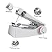 Homoyoyo Mini Máquina de Coser Portátil Manual Blanca Herramienta Ligera y Resistente para Costura Rápida y Reparaciones de Ropa Casa y Viajes Color Aleatorio Color Aleatorio Imagen de Homoyoyo Mini Máquina de Coser Portátil Manual Blanca Herramienta Ligera y Resistente para Costura Rápida y Reparaciones de Ropa Casa y Viajes Color Aleatorio Color Aleatorio