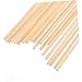 FELTECHELECTR Lightweight Bamboo Kite Support Rods 15.74In Thin Dowels for DIY Kite Crafting and Repair Kids Outdoor Activity Sticks for Family Fun