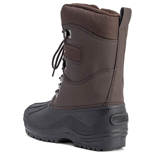 Image of POLAR Mens Snow Hiking Mucker Duck Grafters Waterproof Saftey Thermal Boots
