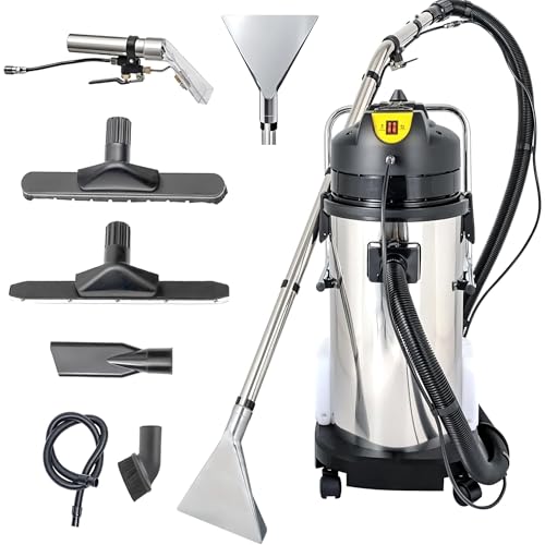 40L Commercial Carpet Cleaner with Vacuum & Spray Extraction