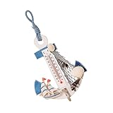 Hübsches und niedliches Design mit Anker und Thermometer, Muscheln, Net für Dekoration, schöne aussehende.