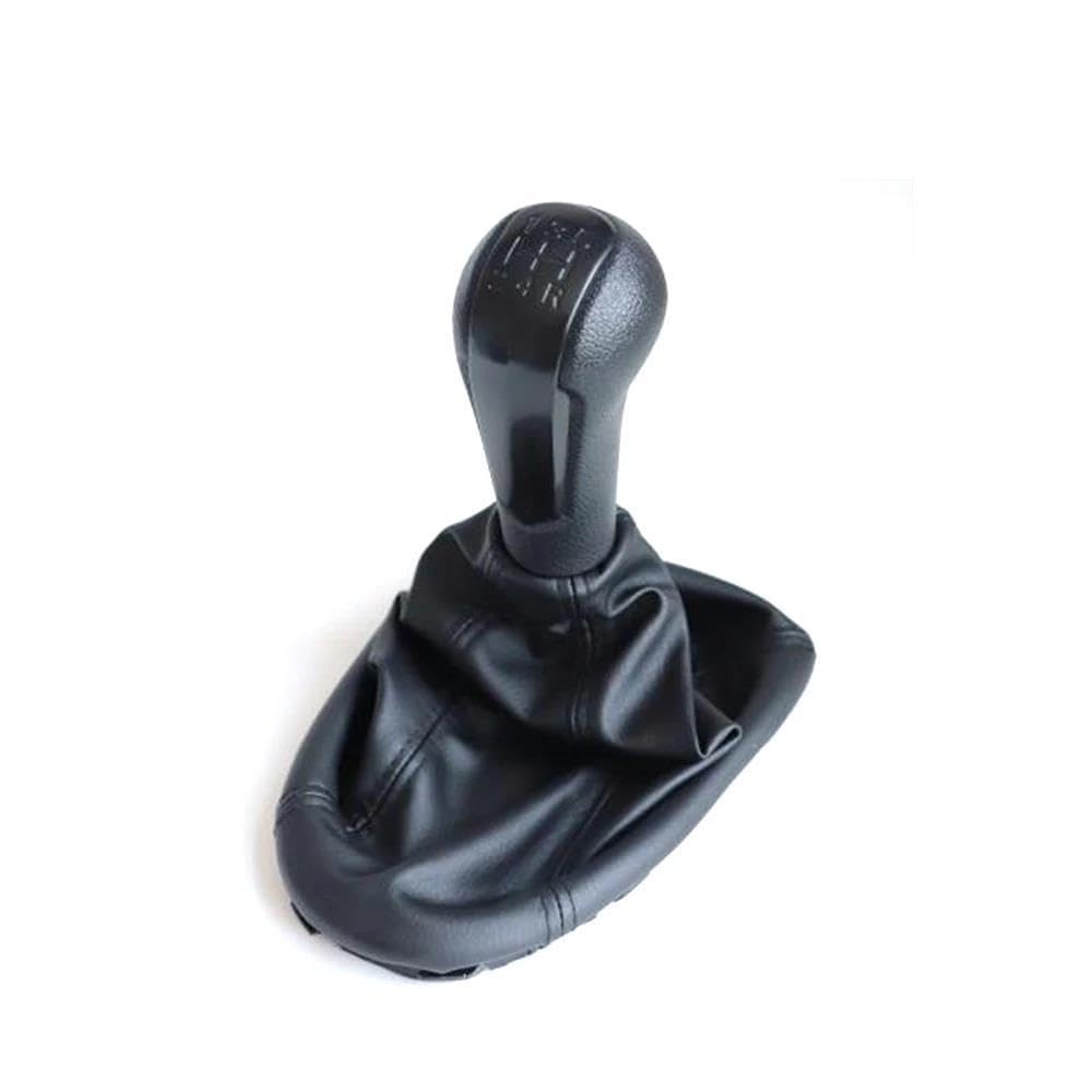 Gear Lever Cover for Chevrolet Spark 2011-2016 Gear Shift Knob Lever Stick Gaiter Boot Cover Collar(Black)