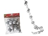  Suspension boules de Noël Argenté 2 m
