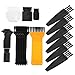 NOLITOY 144pcs Cleaning Brush for Hair Clippers and Electric Compact Duster for Grooming Suitable for Barber Shops and Personal Use Hair Cleaning Accessory