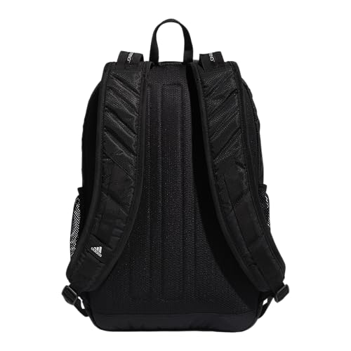 Image of adidas Prime 6 School Backpack | Padded Laptop Sleeve, Multiple Organizer Pockets, Water-Bottle Pockets, Durable Build, School Gym & Travel Ready