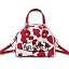 Red & White Cow Print