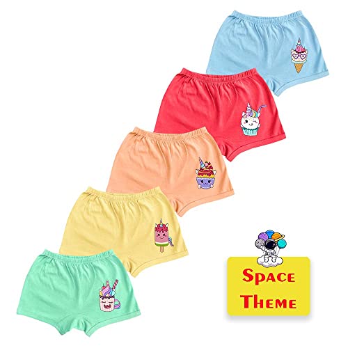 Image of Underwear for Kids Inner Wear Girl Boys Panties Bloomers Innerwear Girls Baby Unisex - Theme Combo Pack