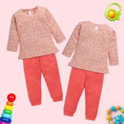Image of LuvLap Baby-Girls F /S Girls Top & Pyjama Set