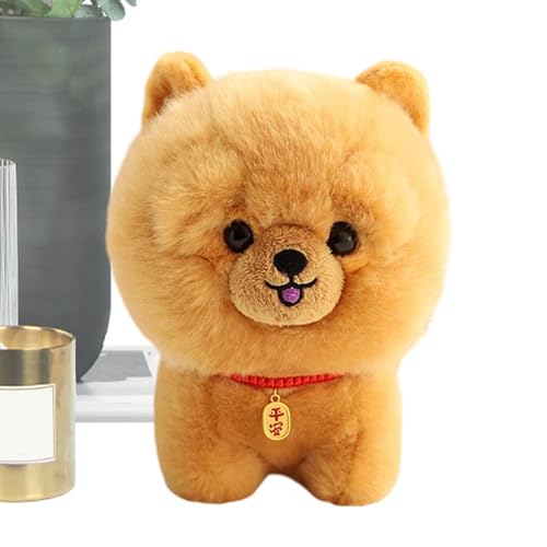 Peluche chien rembourrée mignonne aux finitions haut de gamme