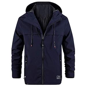 U/A Heren Lente/Herfst Hooded Jas Mannen Stretch Windbreakers Jas Mannen Casual Jas Man Zwart Softshell Jassen