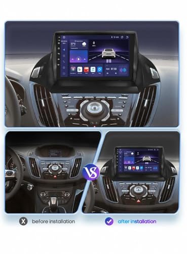 Autoradio Portátil Car Play Ford Escape 2013 Pantalla Android Auto 4 Nuclear 2