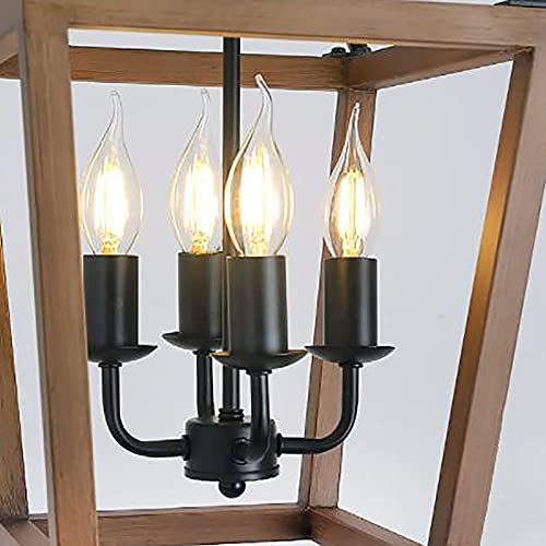 Chandelier E14 Nordic Iron Art pour remplacer un eclairage terne - 5