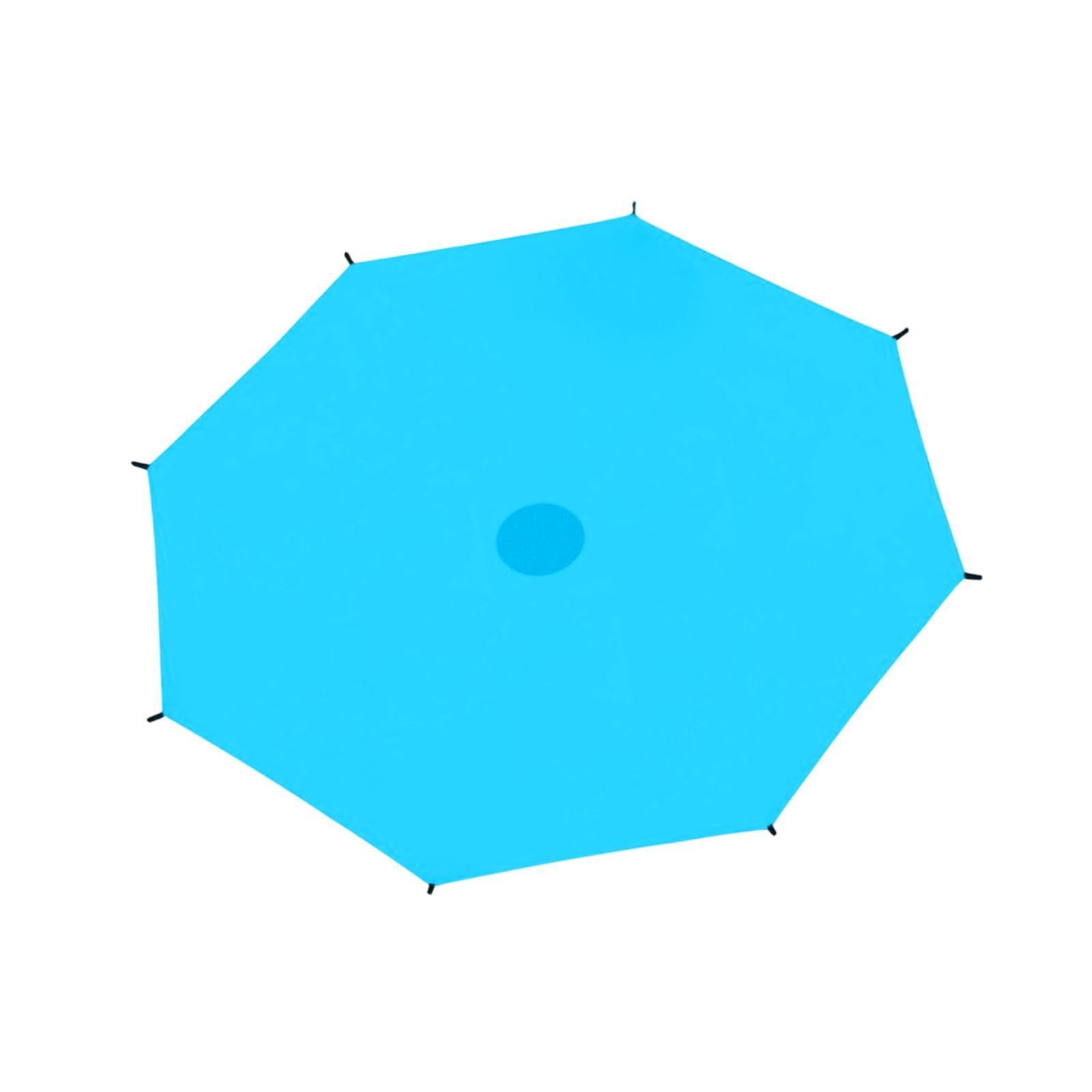 Trampoline Sunshade Cover Backyard Blue Playground Trampoline Sun Protection 3.66M| Sports Equipment | Outdoor Sports Gear | Exercise Gear-image-35