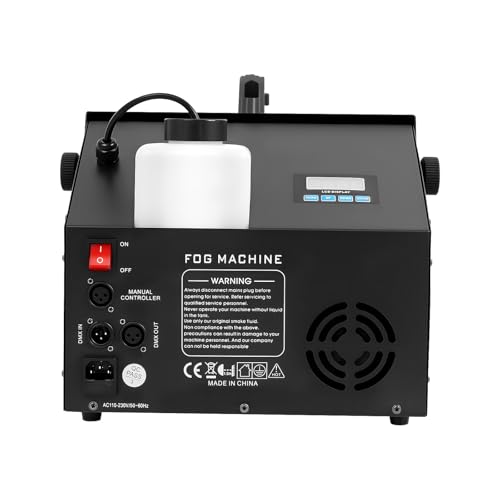 Máquina profesional de niebla baja 1200W con control DMX y remoto