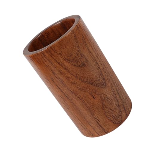 DIKACA Barril De Madera Fregadero Organizador Porta Cubiertos Solución Soporte Para Utensilios De Cocina Dispensador De Toallas De Papel Organizador De Cajones Pararse Madera De Azufaifo