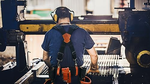 Lightweight Tool belt suspenders, Leather tool bag suspenders, Suspenders tools, Suspender for tool belt, Tool belt suspenders for men, Tool belt suspender, Tool suspenders for men,Tool bag - Image 2