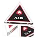 BRIGHTFUFU All Dual Heart Poker Dealer Button Marker for Hold Card Games Poker Accessory for Game Night