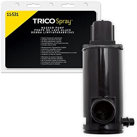 TRICO Spray Windshield Washer Pump (11-531) Fits Select Ford, Lincoln, and Mercury Model Years