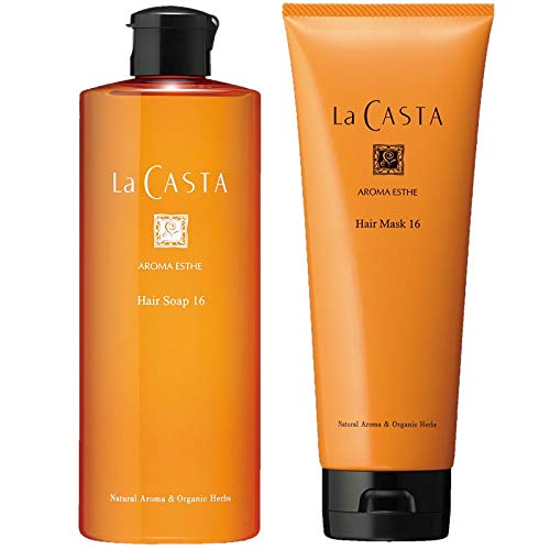 La CASTA ラ・カスタ Amazon | ラ カスタ アロマエステ ヘアソープ16 300ml + ヘアマスク16