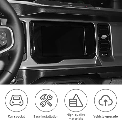 HTHE Capa para painel de navegação do painel do painel do console central Ford Bronco 2021 2022+ (1