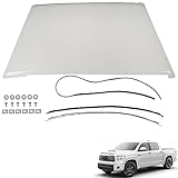 ANTUKO Hood Bulge Scoop White Front Upper Replacement for 2014-2021 Tundra TRD Pro Sport Style