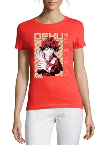 T-shirt Anime 127 rouge en coton femme idéal pour vos sorties geek et conventions manga